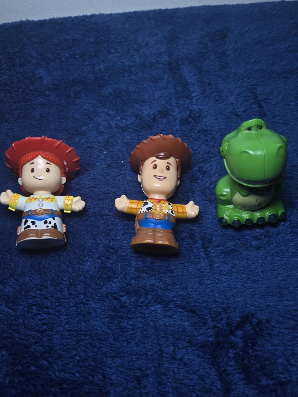 Fisher Price Toy Story Little People Figures Woody Jessie Rex